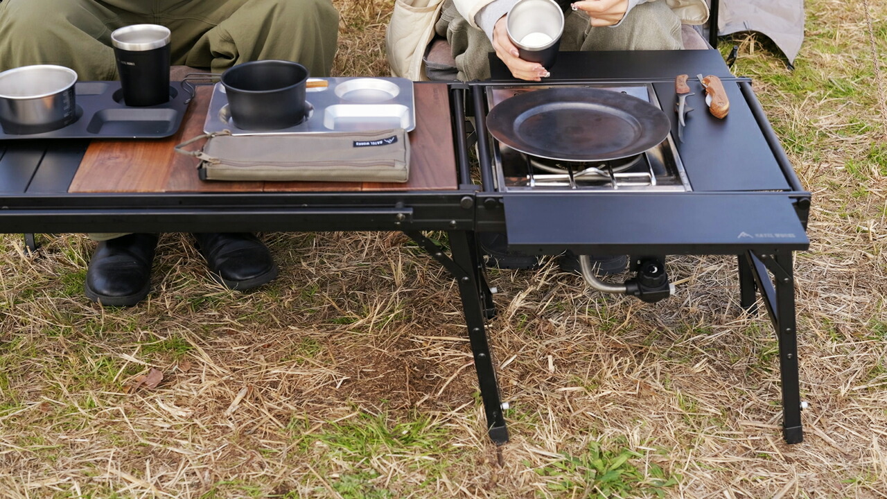 RATEL WORKS / ウッドパネルテーブル / キャリーバッグセット