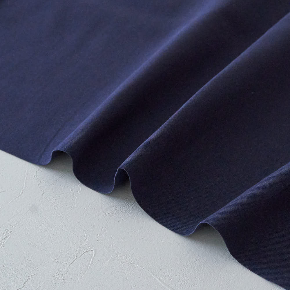 楽天市場】生地 布 コットン 硬仕上げ ツイル ネイビー 0.58mm厚 95cm