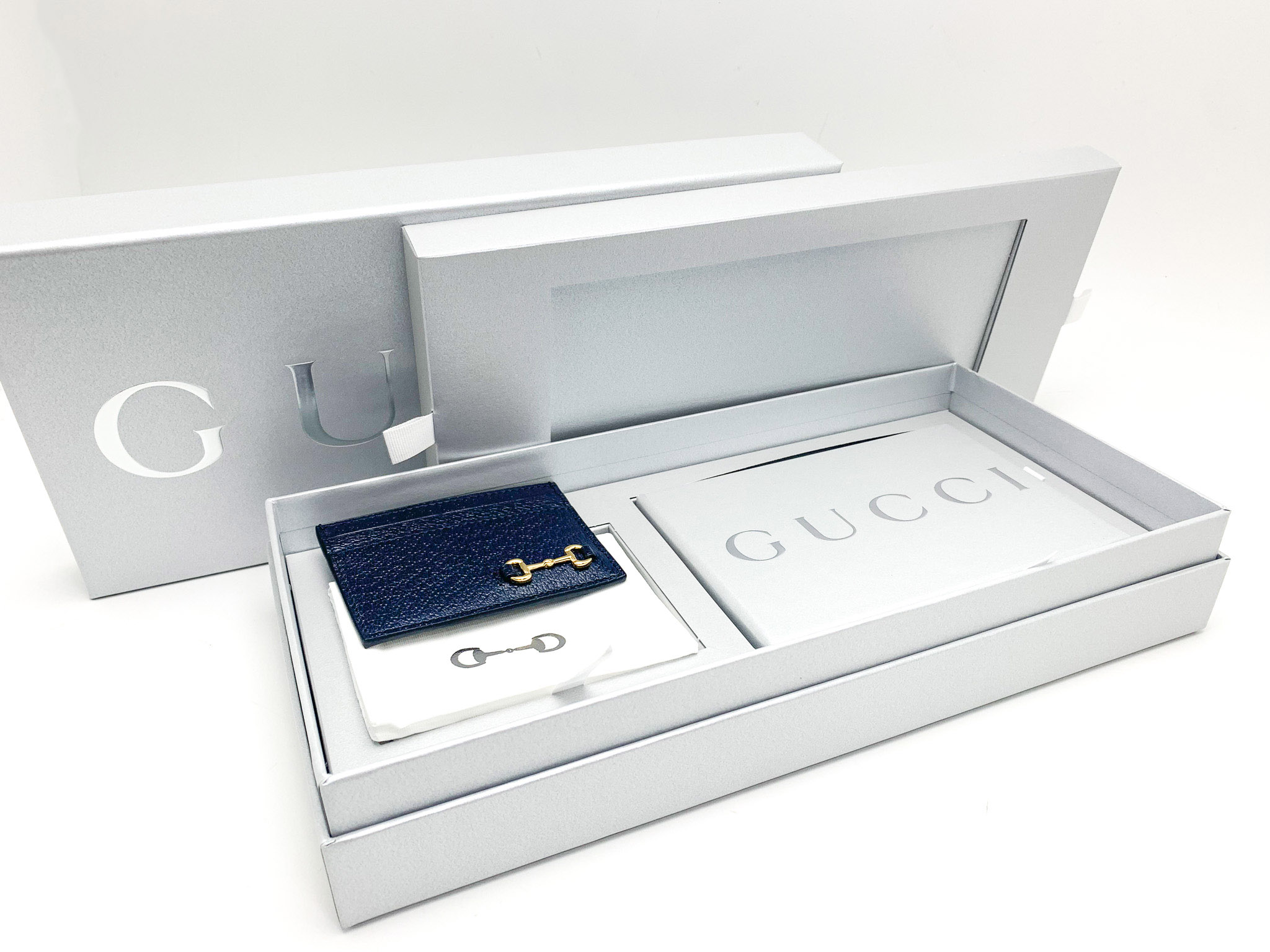 楽天市場】GUCCI グッチ 700469 ホースビット ブラック 黒 カード