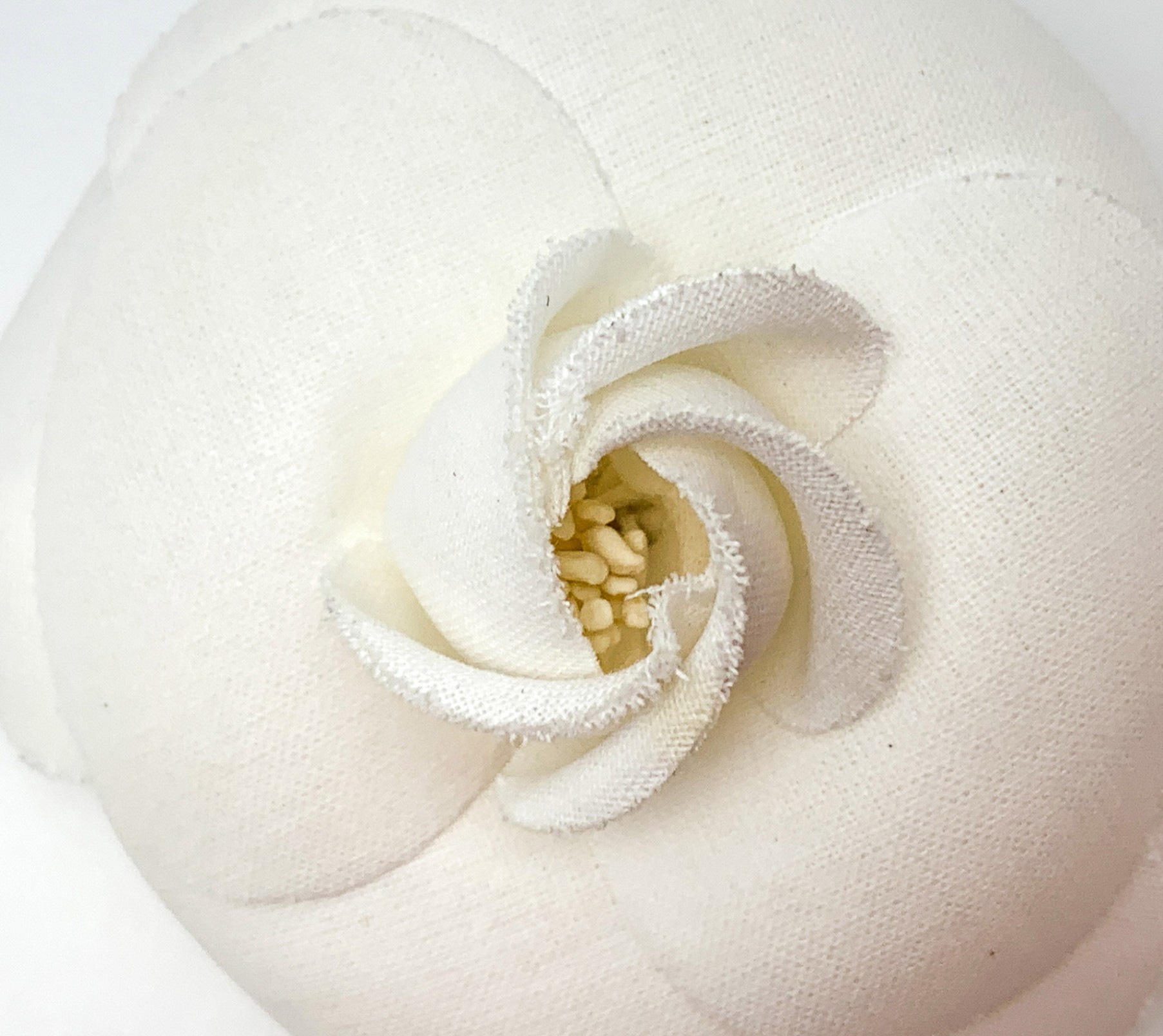 極美品✨️CHANEL シャネル カメリア コサージュ パールホワイト 箱