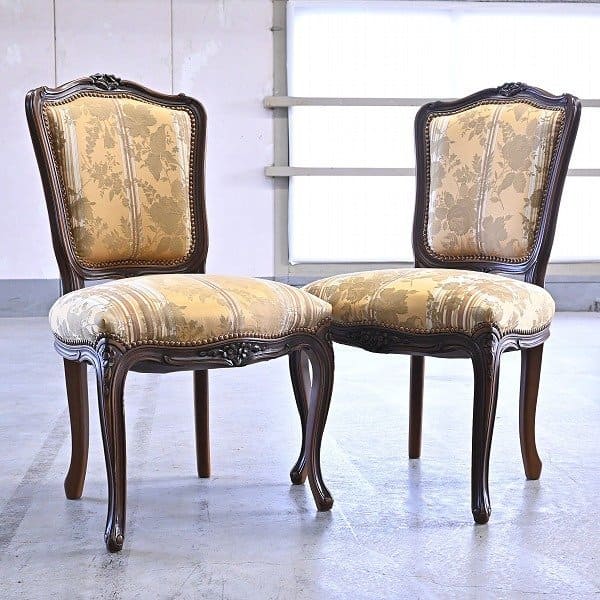 HR384 【美品】カリモク DOMANI ルイ15世 ロココ調 猫足 楽天市場