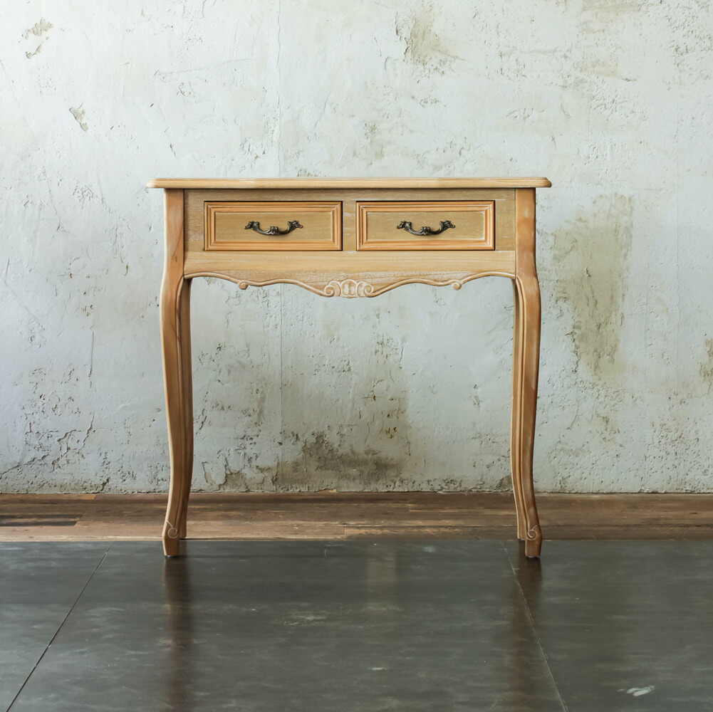 英国アンティーク猫脚コンソールテーブル/木製机/飾り棚サイドテーブル