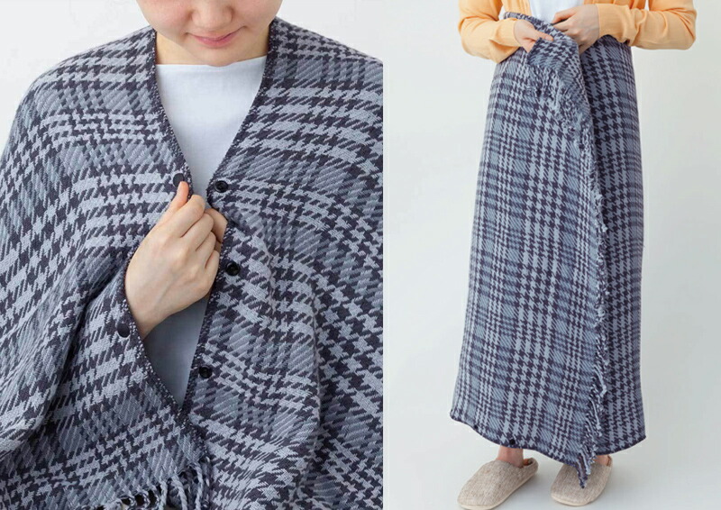 楽天市場】ゼンケン 着る ブランケット 電磁波防止 電気ひざかけ ZR