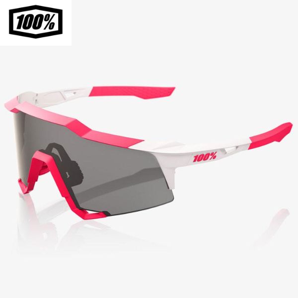 R 赤 スポーツサングラス ケース付き 100% R 赤 スポーツサングラス