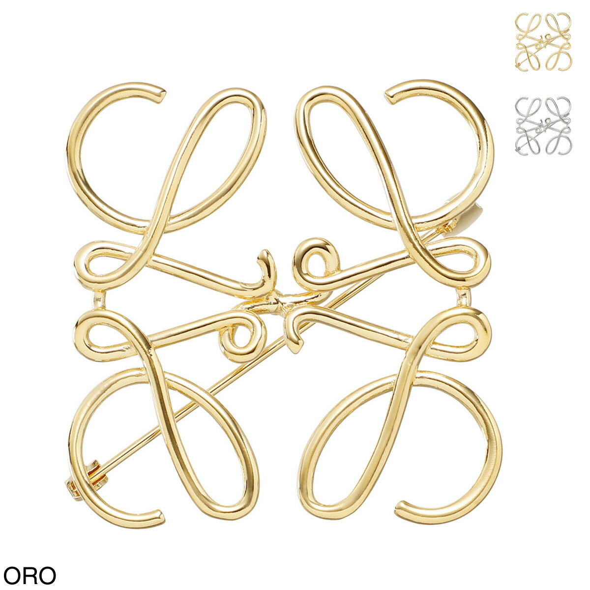 楽天市場】ロエベ LOEWE ブローチ レディース 11125 020 8130 ANAGRAM