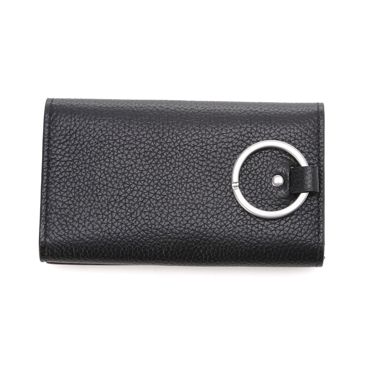 バレンシアガ キーケース キーリング 黒 水玉 キーホルダー ストラップ