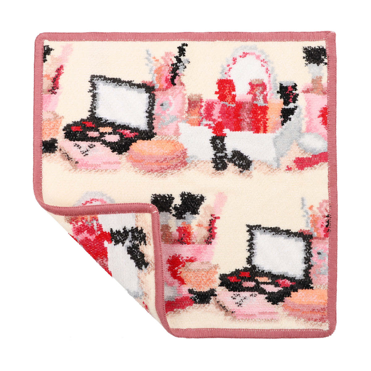 新品】FEILER KAWAII タオルハンカチ ピンク - タオル安い