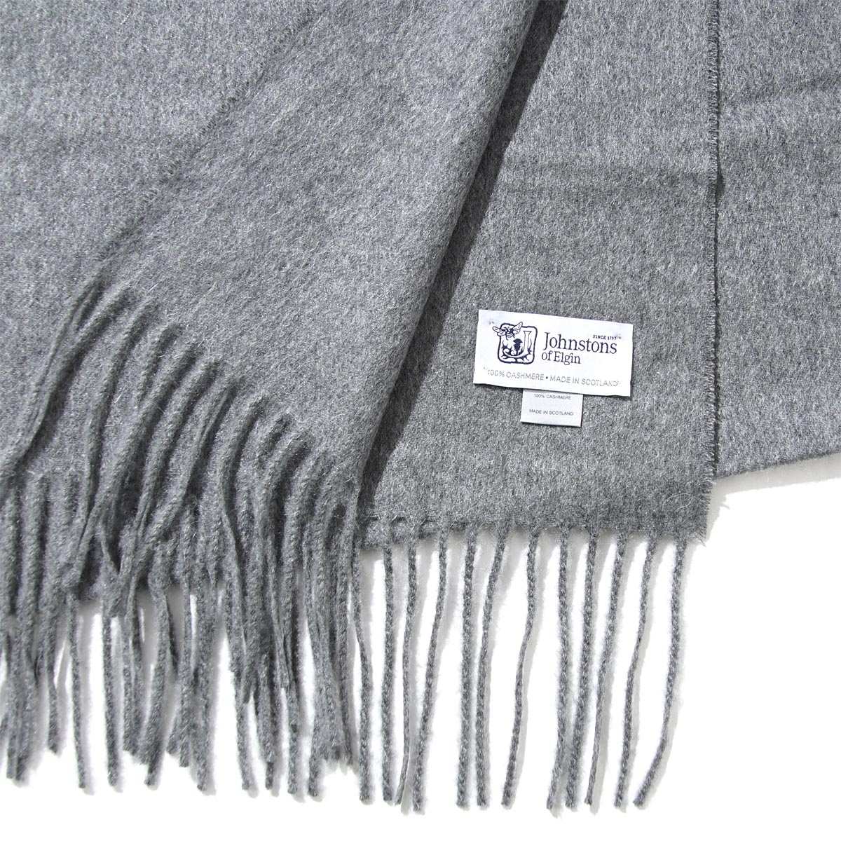 楽天市場】ジョンストンズ JOHNSTONS OF ELGIN カシミヤ中判ストール