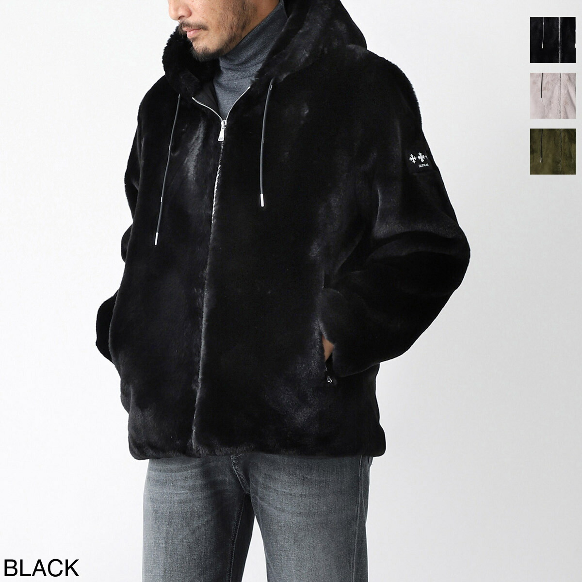 楽天市場】タトラス TATRAS ボアジャケット ボアブルゾン メンズ