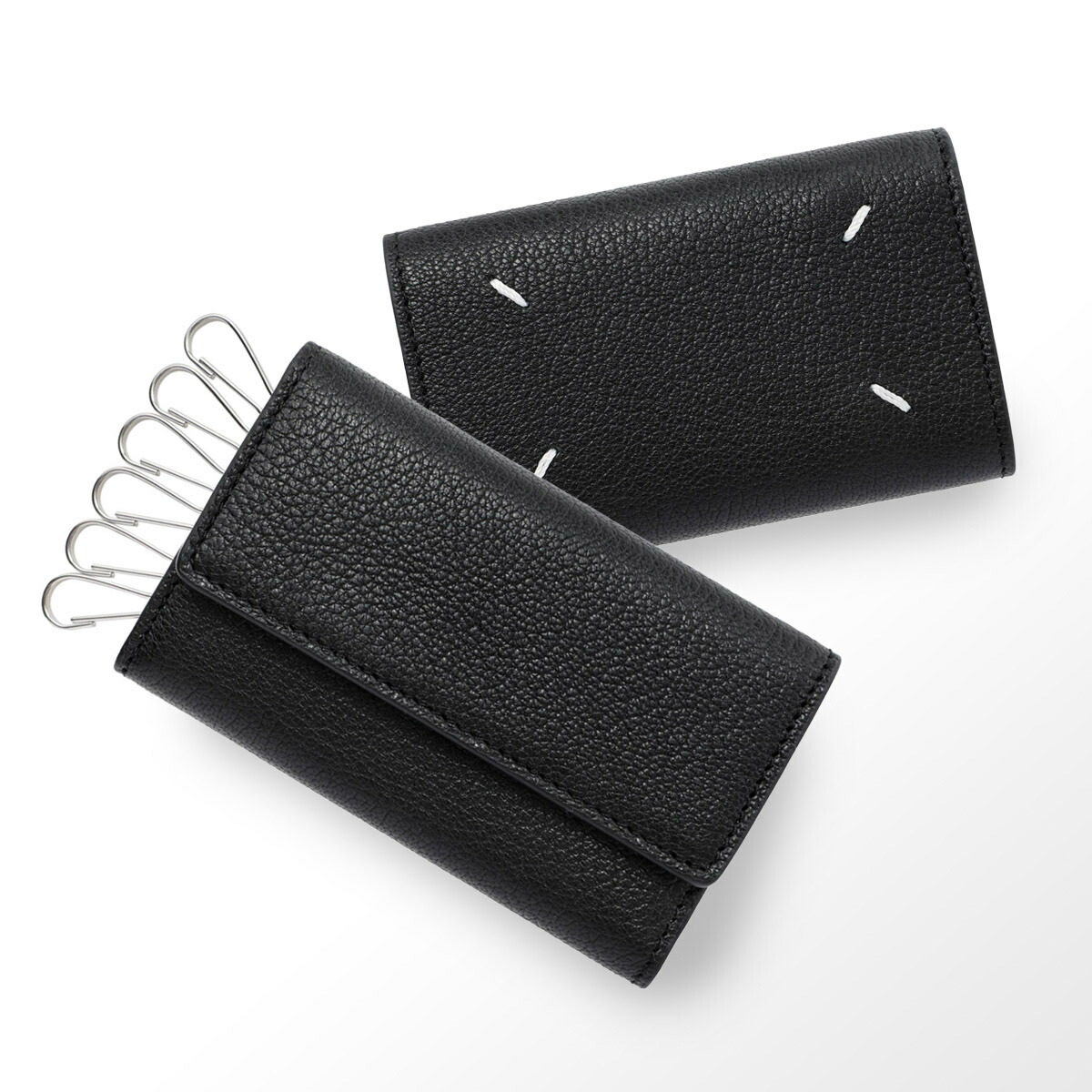 楽天市場】メゾンマルジェラ Maison Margiela キーケース ブラック