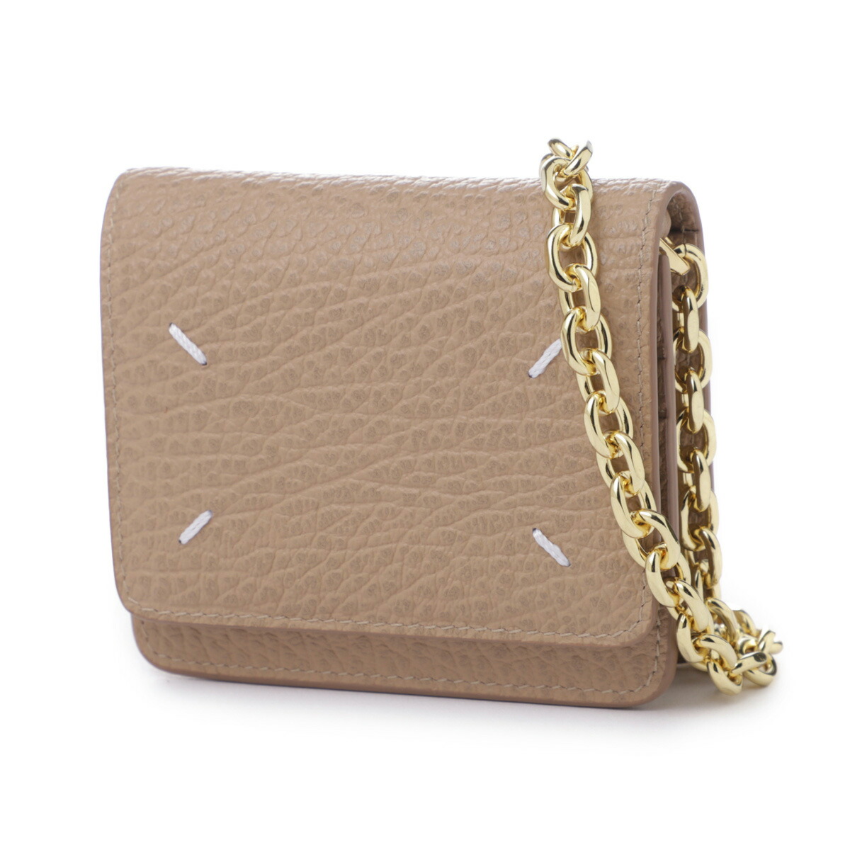 maison margiela メゾンマルジェラチェーンウォレットブラウン