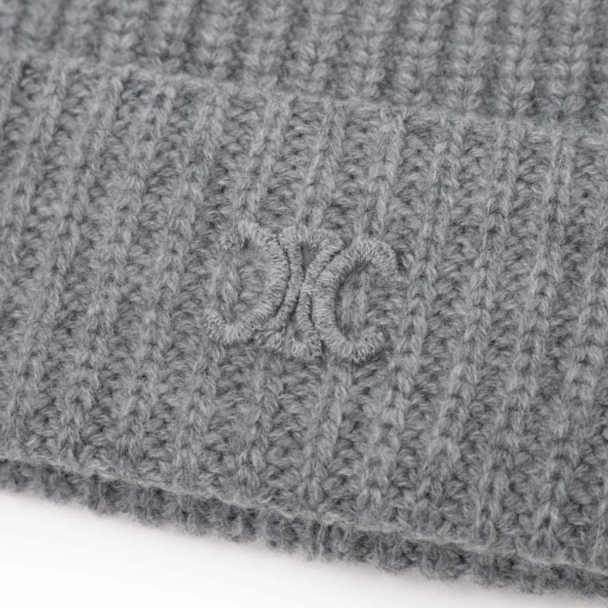 楽天市場】セリーヌ CELINE ニットキャップ ビーニー グレー メンズ