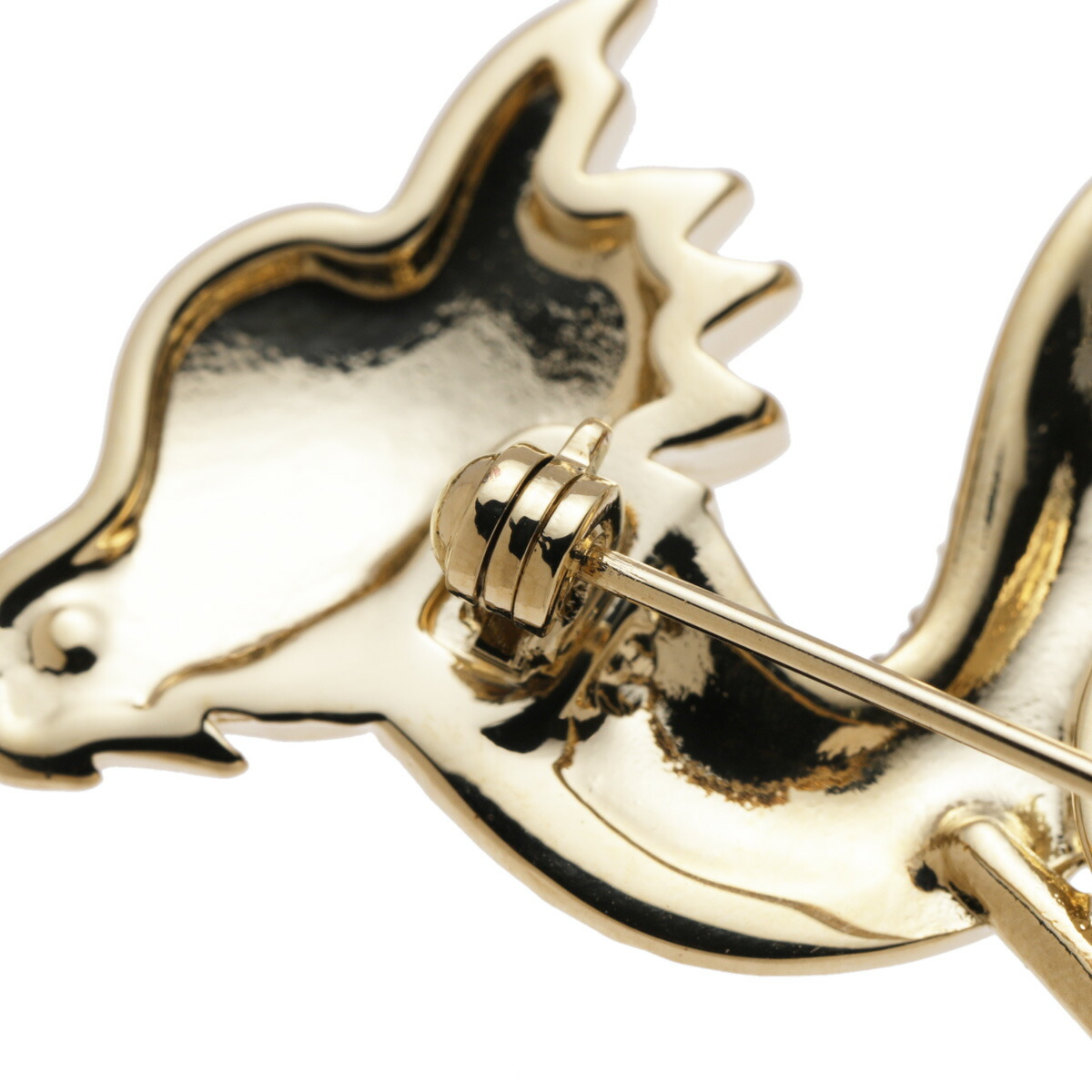 Max Mara MaxMara マックスマーラー ブローチ 虎 ゴールド虎ブローチ