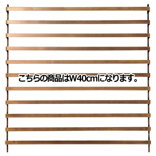 楽天市場】アクセサリーパネルラック アンティークゴールド W40cm 61