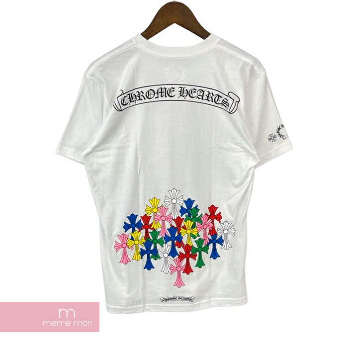 正規品】Chrome Hearts マルチカラーセメタリークロスTシャツ