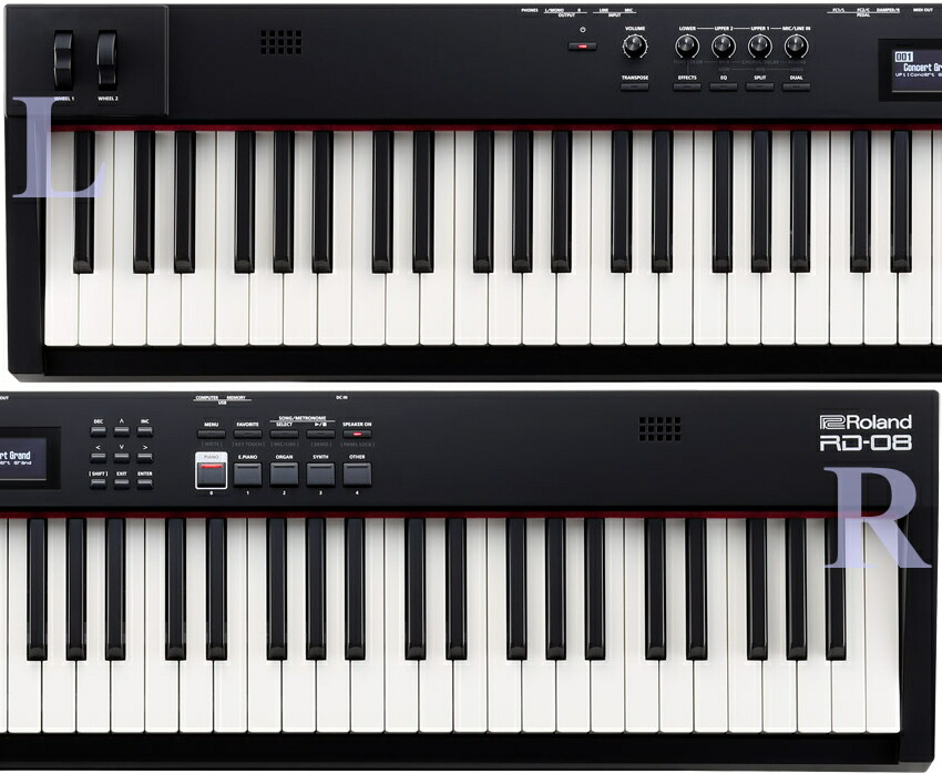 楽天市場】ローランド ステージピアノ RD-08「X型スタンド＆椅子他7点