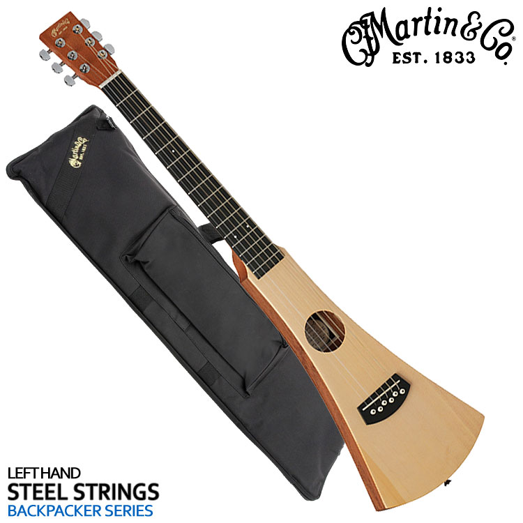 楽天市場】Martin 左利き用トラベルギター Backpacker Steel String
