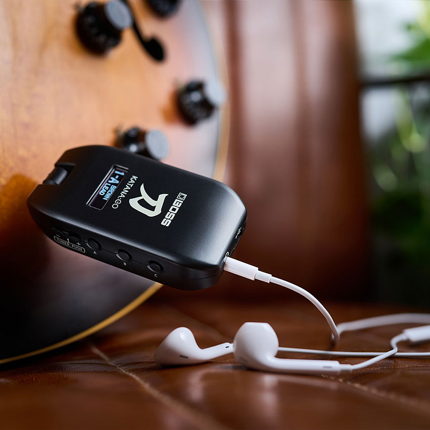 楽天市場】BOSS ヘッドホンアンプ KATANA:GO KTN-GO 刀 ボス : 楽器の