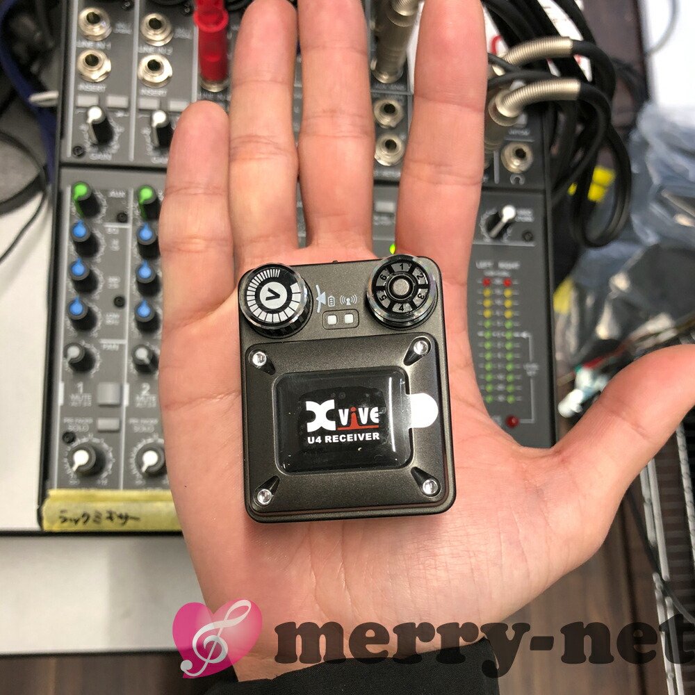 楽天市場】インイヤーモニター ワイヤレスシステム Xvive XV-U4