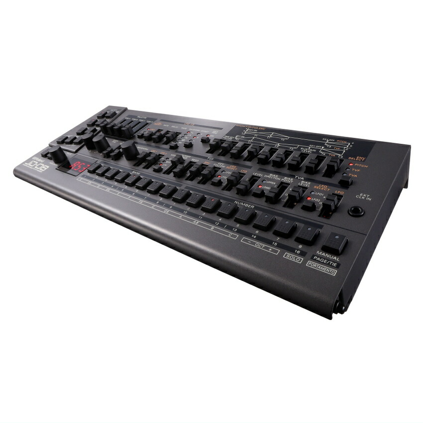 楽天市場】Roland JD-08 + 25鍵ミニキーボード K-25Mセット : 楽器の