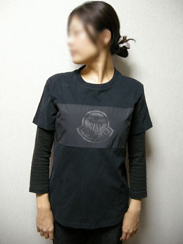 楽天市場】MONCLER/モンクレール/MAGLIA T-SHIRT/メッシュロゴ Tシャツ