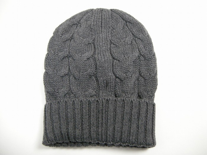 美品✨MONCLER モンクレール アイボリー キッズ ビーニー ケーブル編み