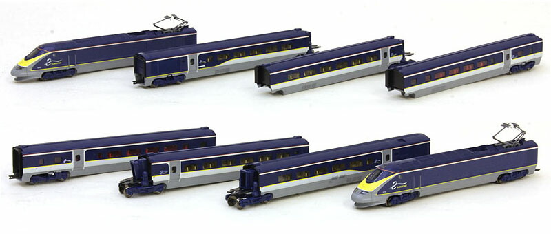 楽天市場】ユーロスター新塗装 8両基本セット【KATO・10-1297】「鉄道