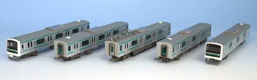 楽天市場】E501系床下グレー・トイレ付 5両付属セット【マイクロエース