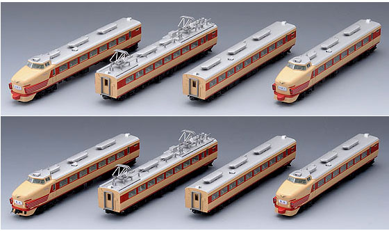 楽天市場】485系特急電車（初期型） 4両基本セット【TOMIX・92452