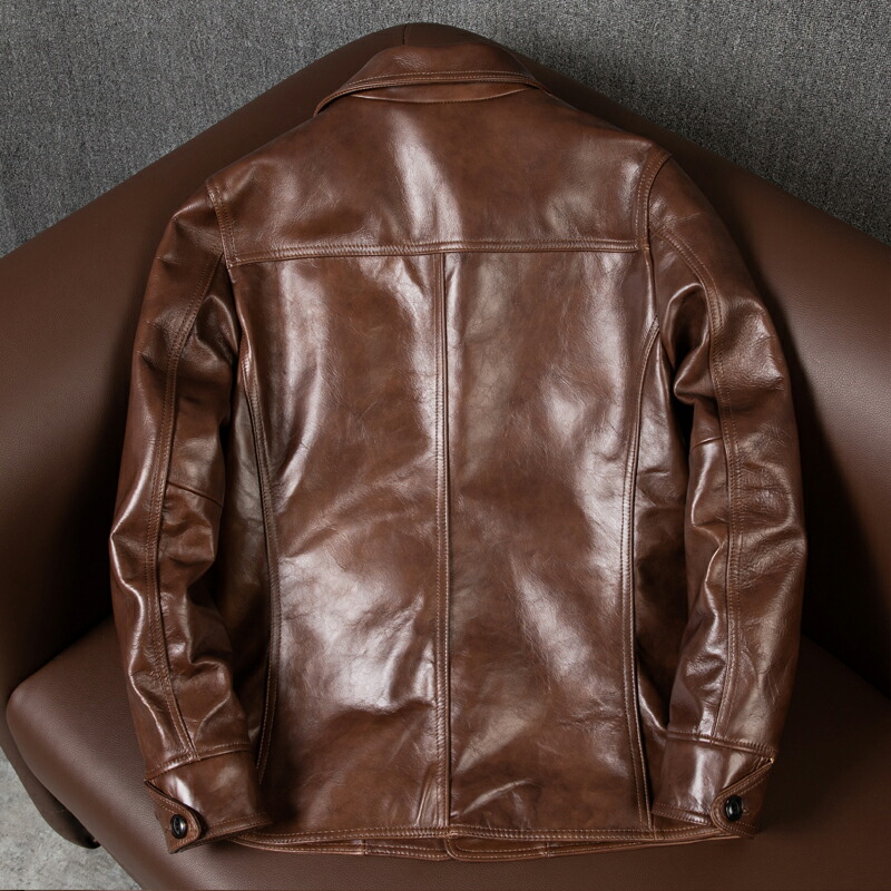 楽天市場】レザージャケット 上品 高級 本革 馬革 ライダース