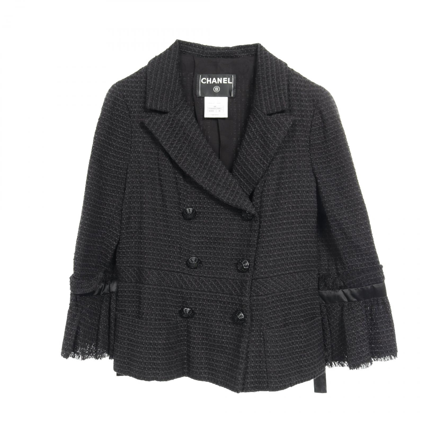 楽天市場】シャネル CHANEL ココマークボタン ツイード 衣料品