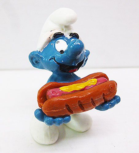 楽天市場】〇【 スマーフ smurf 】『 20169 ホットドッグ スマーフ PVC