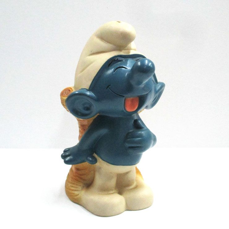 楽天市場】〇【 スマーフ Smurf 】『 ソフビ バンク スマイル 木