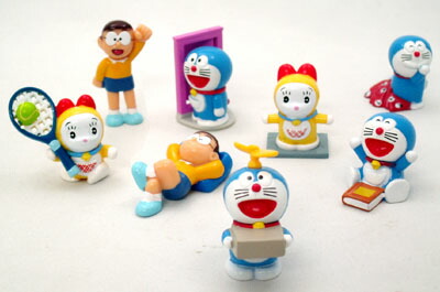 しい映画大集合ドラえもんフィギュアセット、フルセット32個