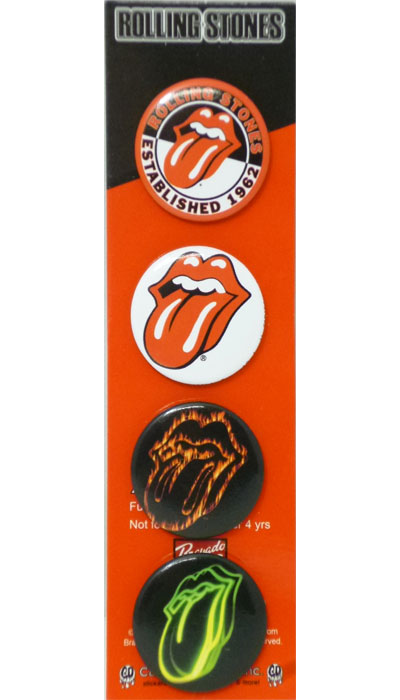 楽天市場】〇【 Rolling Stones ローリングストーンズ 】 『 缶バッジ