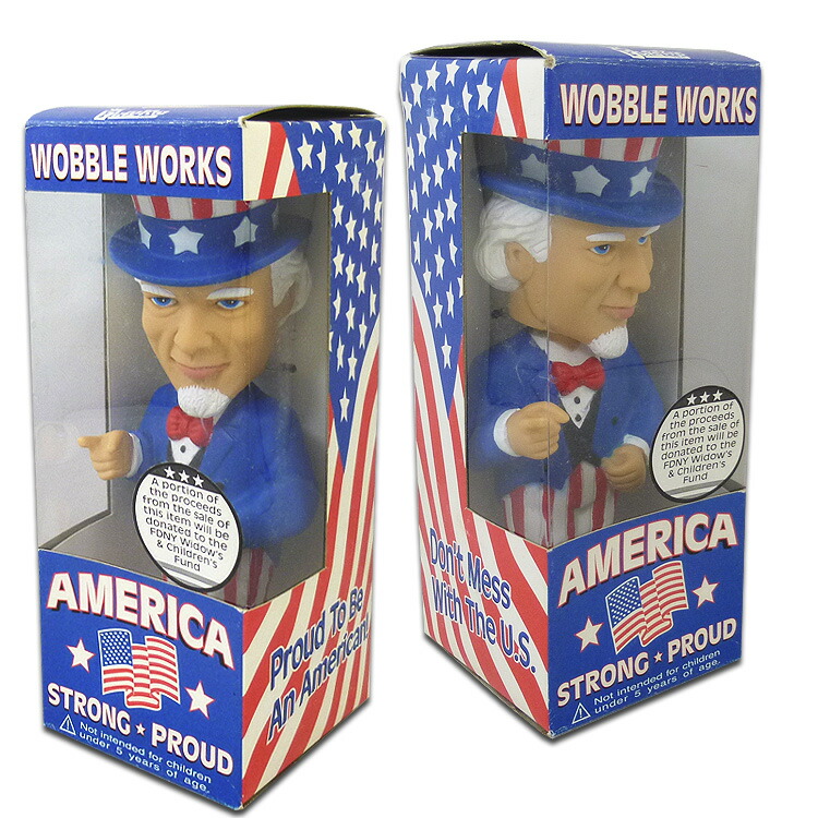 楽天市場】◎【FUNKO】ファンコ ボビンヘッド アンクルサム Uncle Sam