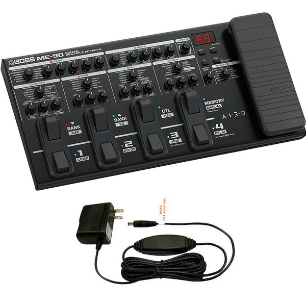 楽天市場】BOSS ボス ME-90 Guitar Multiple Effects + 純正アダプター