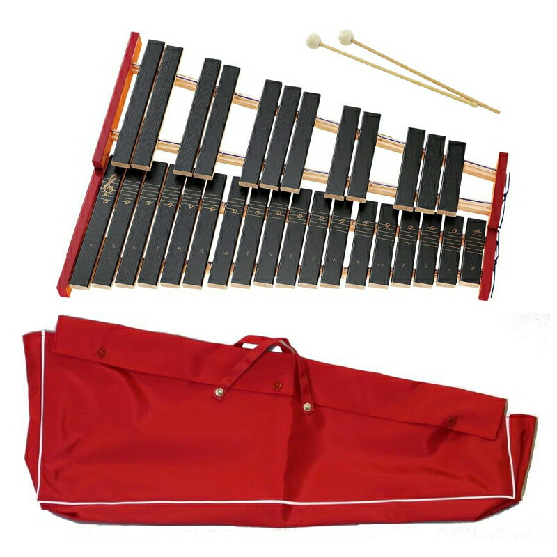 ゼンオン シロフォン 木琴 ZX-32P 32音 マレット付 ゼンオンシロフォン