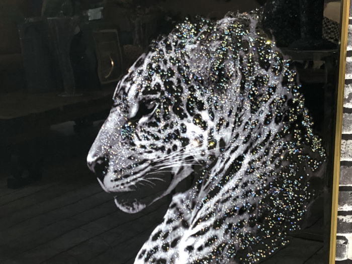 楽天市場】クリスタルアートパネル 送料無料 プレゼント レオパード