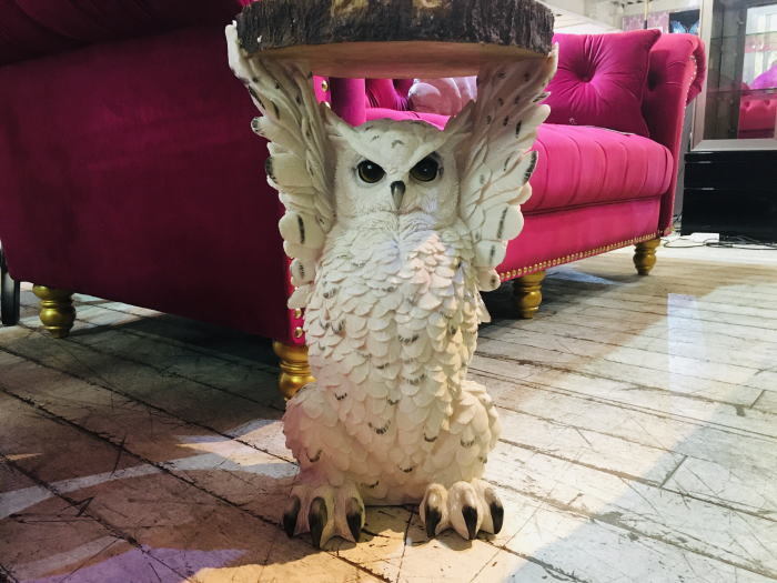 フクロウサイドテーブル