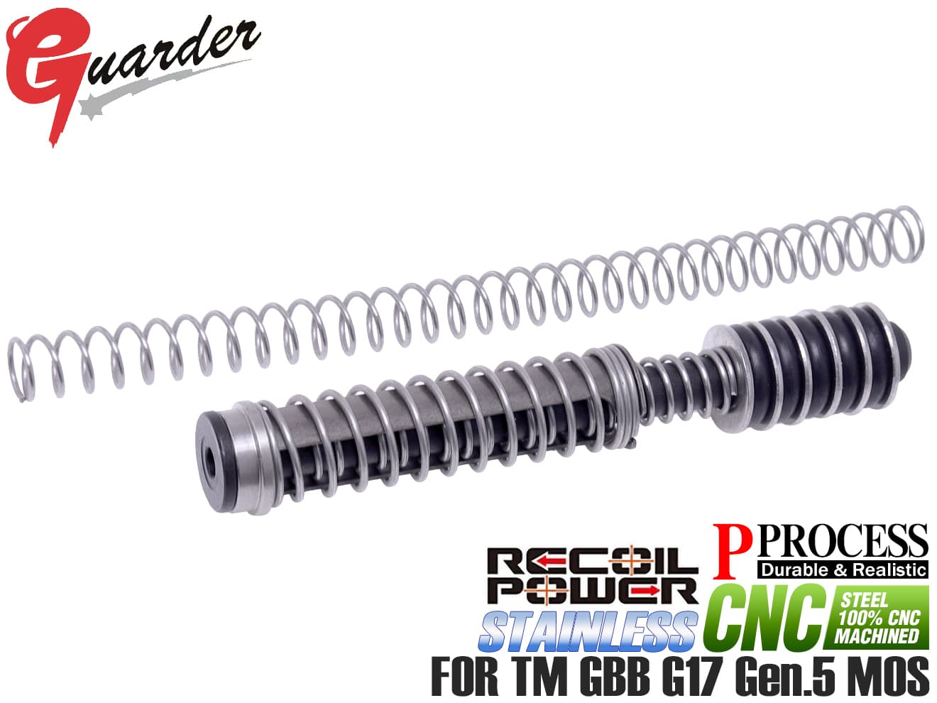 楽天市場】GLK-504□GUARDER スチールCNC アジャスタブル リコイル