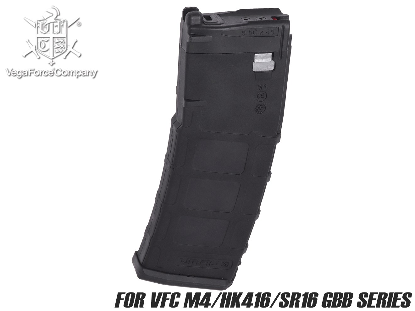 VFC M4 M16 専用マガジン ブラック グレー 実マグプル付き 4個 VFC M4