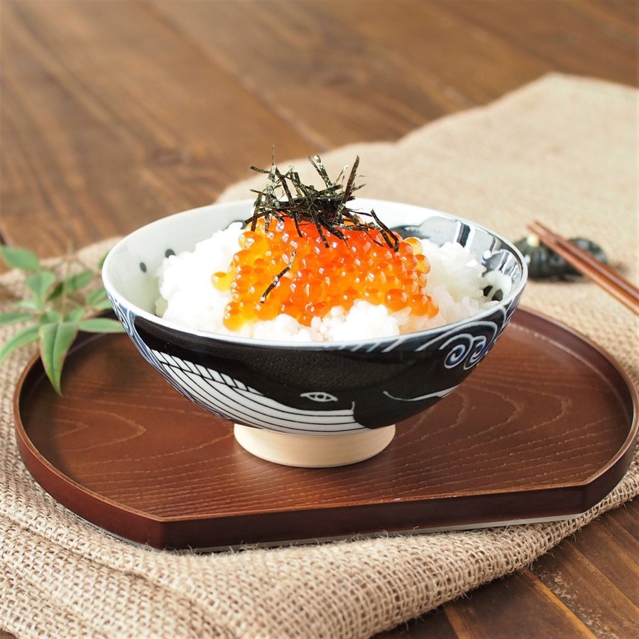 伏見稲荷大社 茶碗 青い龍の陶器の器 直径約 中サイズ 伏見稲荷大社