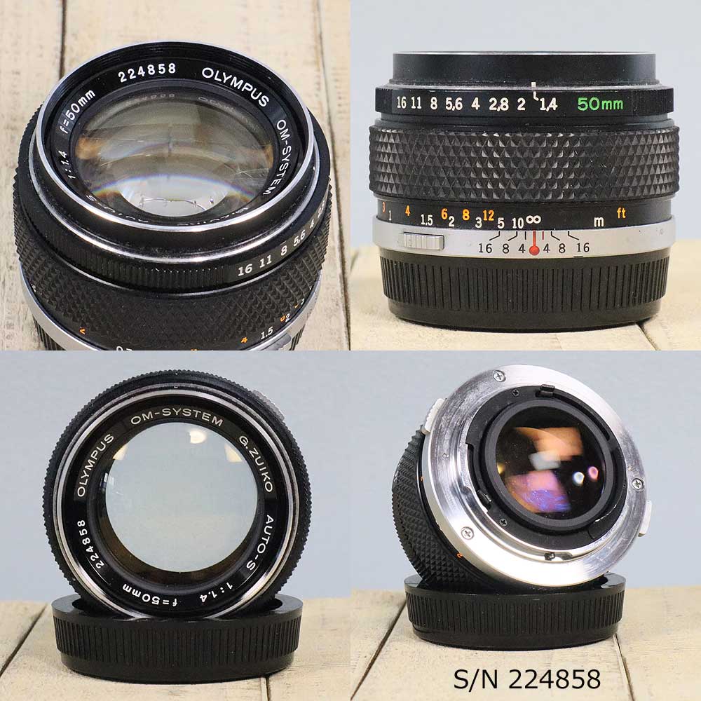 olympus om-2 50mm f1.4レンズ ケース付 olympus om-2 50mm f1.4レンズ