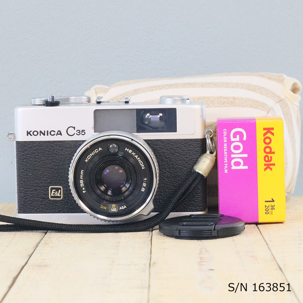 ☆フルセット＾＾☆ Konica コニカ C35 EF （№84） ☆フルセット