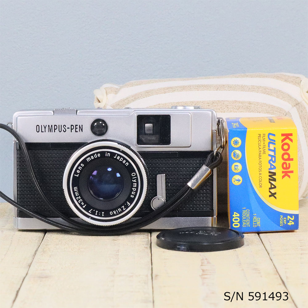 Sランク 美品 整備済み OLYMPUS PEN EES-2 3ヶ月動作保証付き AB