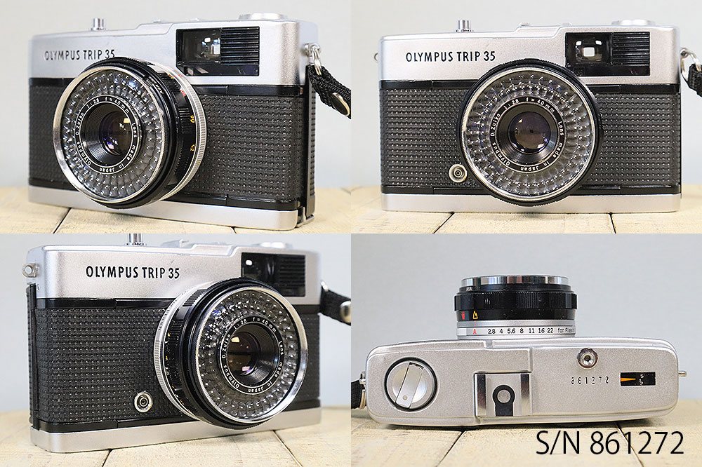 整備済保証付 オリンパス OLYMPUS TRIP 35 S⁄N