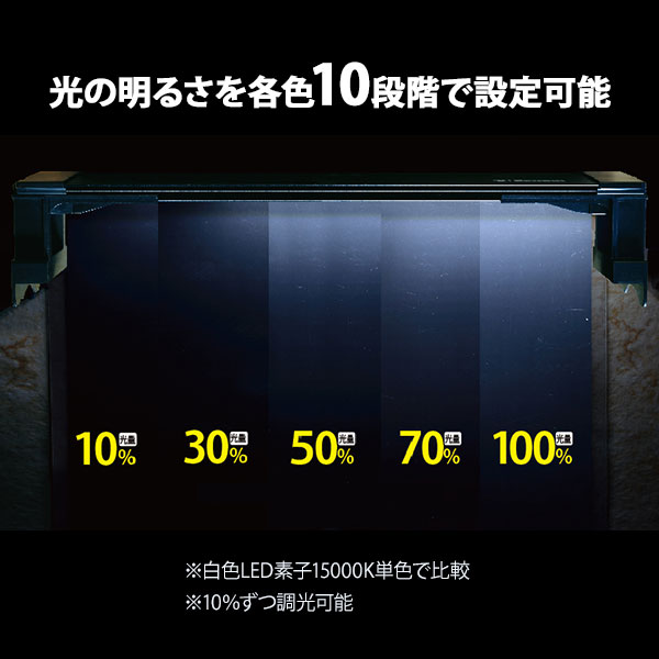 楽天市場】ゼンスイ LEDライト 150cm水槽用 マルチカラーLED II 1500