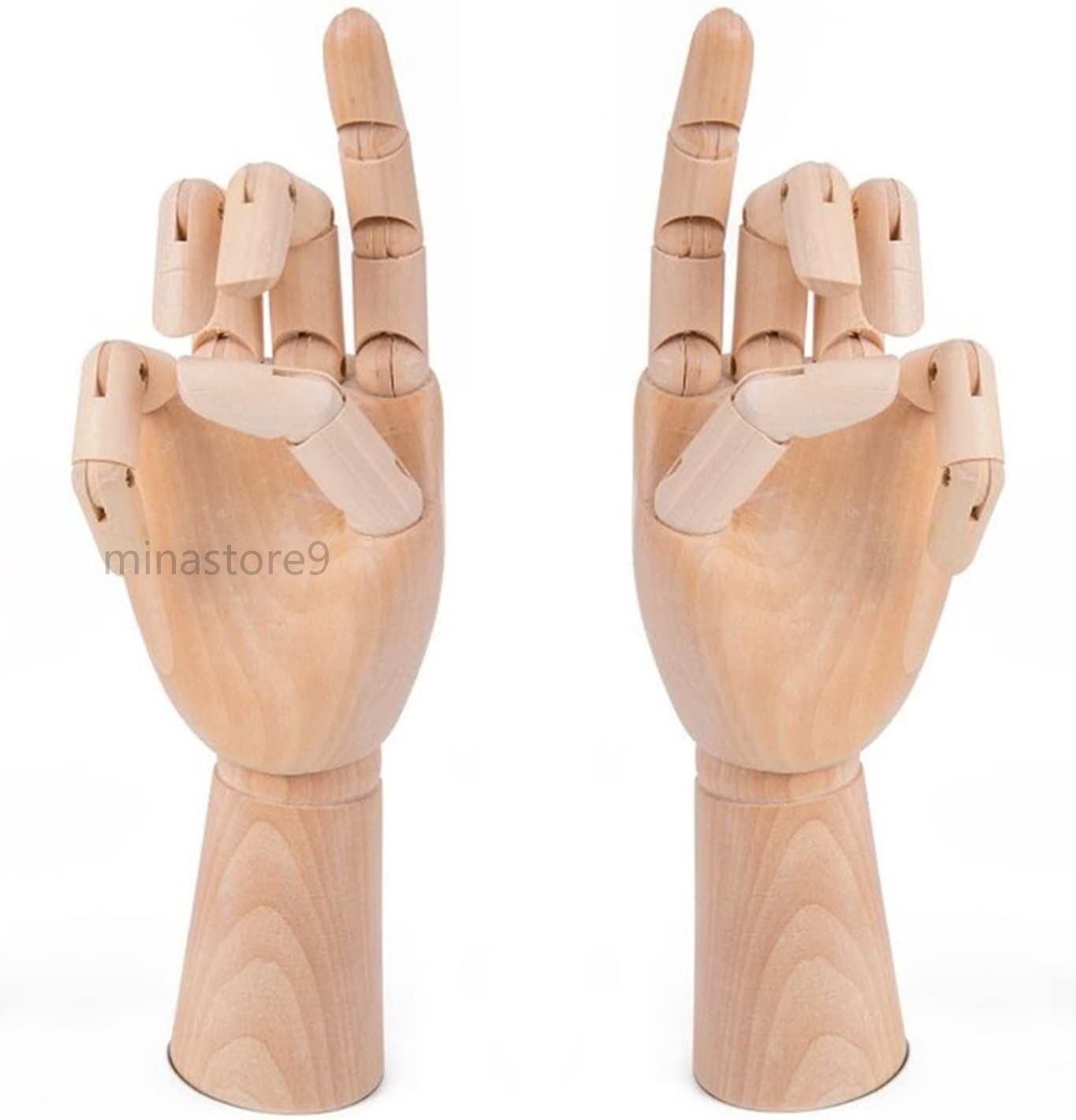 楽天市場】【25cm 左右セット】ハンドマネキン デッサン人形 木製