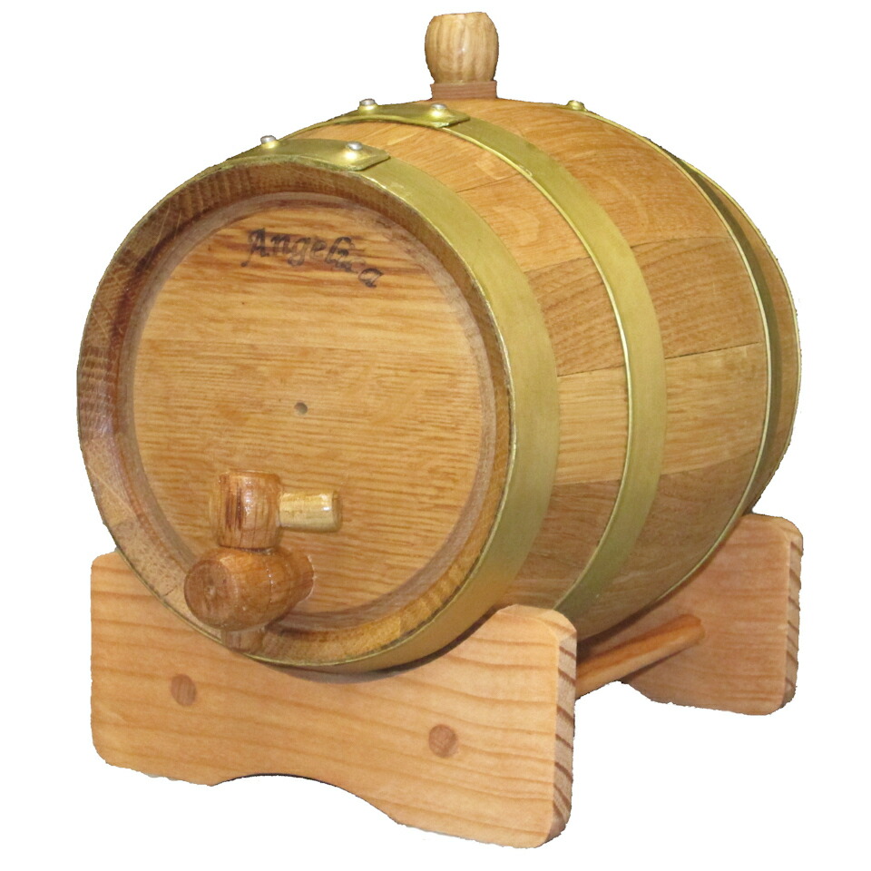 楽天市場】天使のミニ樽 3リットル（シルバー6本タガ） : ミニ樽